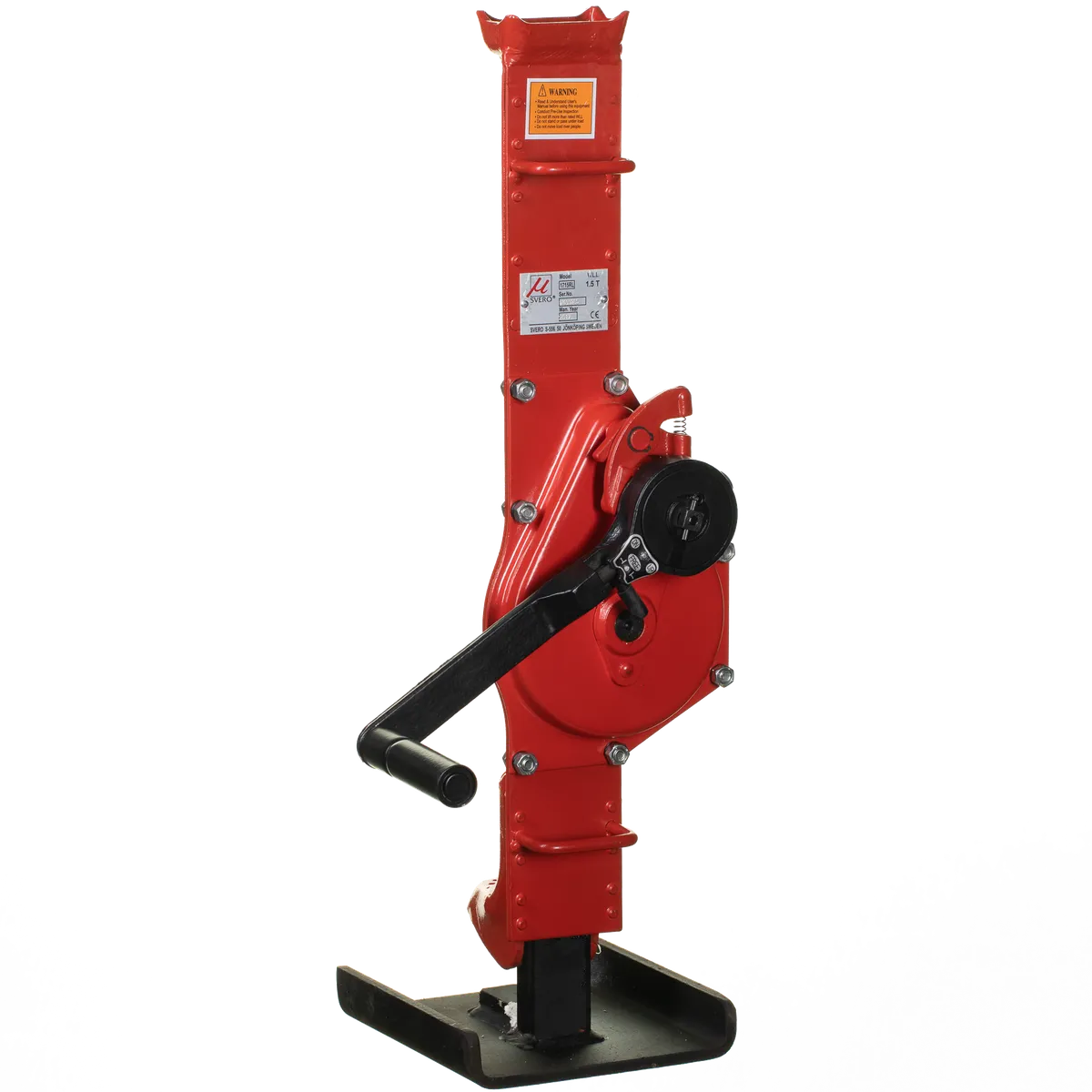 Rallardomkraft med pumpvevsfunktion 1.5 - 10 ton