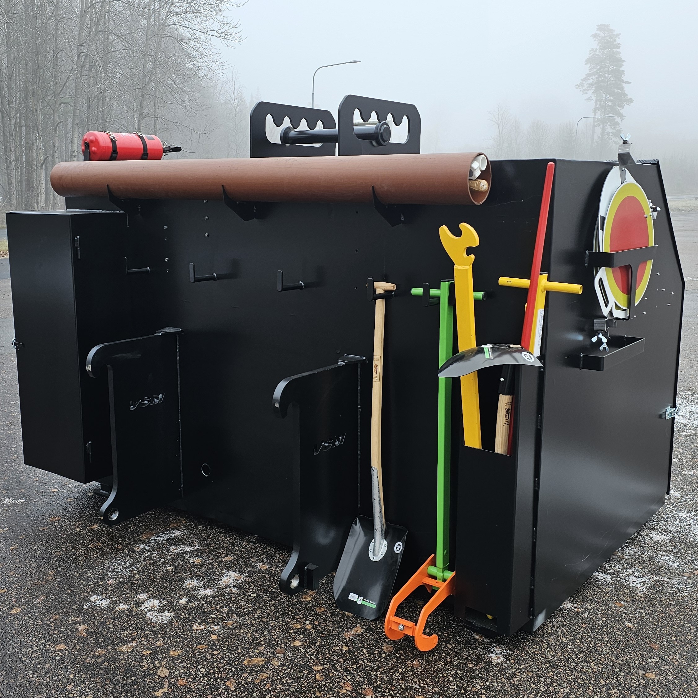 Svetscontainer till 2 vägsfordon - Bild 2