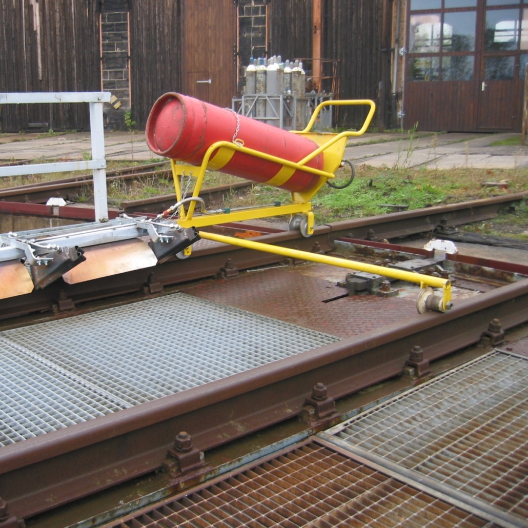 Förvärmningsvagn till Räls - PRC Sweden